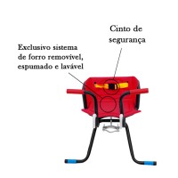 Cadeirinha Criança Bicicleta Assento Luxo [ Promoção ]