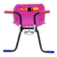 Cadeirinha Criança Bicicleta Assento Luxo C/ Cinto Cores
