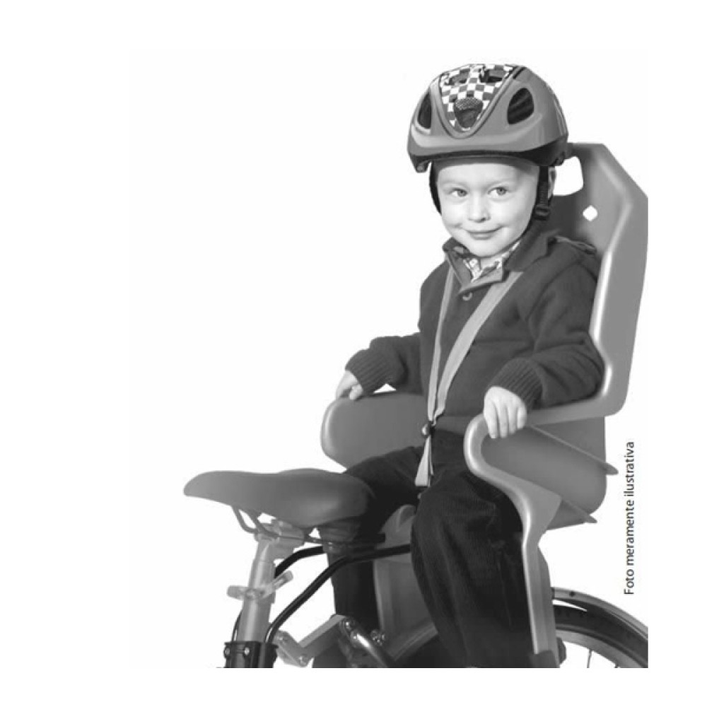 Cadeirinha Criança Bicicleta Polistar Dusk FF Cinto Azul Cadeirinha Criança Bicicleta Polistar Dusk FF Cinto Azul