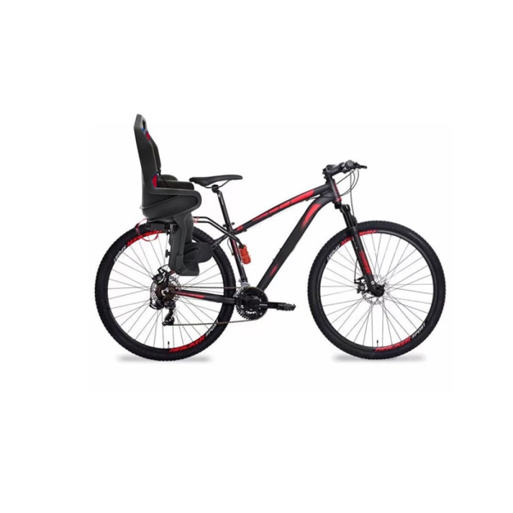 Cadeirinha Criança Bicicleta Polistar Dusk FF Cinto Vermelho Cadeirinha Criança Bicicleta Polistar Dusk FF Cinto Vermelho