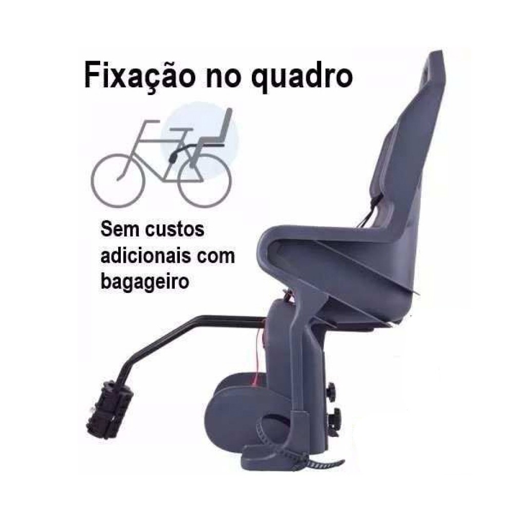Cadeirinha Criança Bicicleta Polistar Dusk FF Cinto Vermelho Cadeirinha Criança Bicicleta Polistar Dusk FF Cinto Vermelho