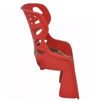 Cadeirinha Crianca Traseira Bagageiro Carona Bike Vermelho