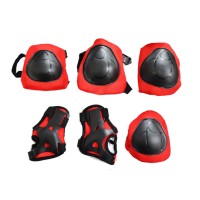 Kit Capacete Cotoveleira Joelheira Infantil Bike Skate Cores