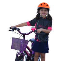 Capacete Ciclismo bike Infantil Baby C/ Regulador Laranja