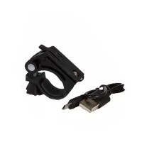 Farol Lanterna Bike 800 Lumens Multifuncional USB Preto