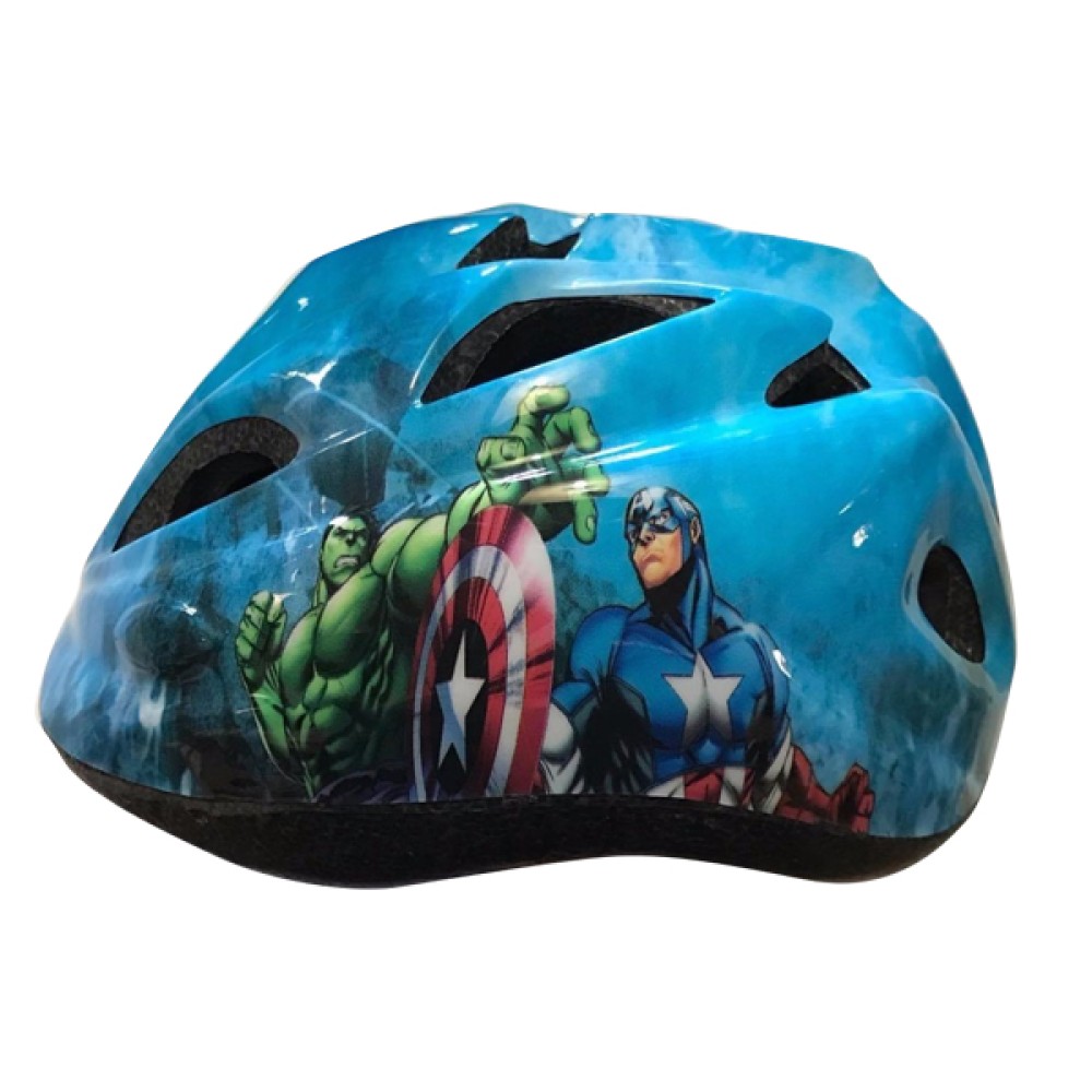 Capacete Ciclismo Infantil Avengers Vingadores Pequeno Regul Capacete Ciclismo Infantil Avengers Vingadores Pequeno Regul