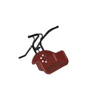 Cadeirinha Criança Cadeira Bicicleta Baby Stilo Vermelho