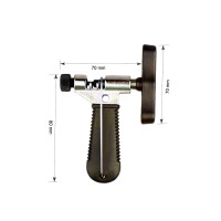 Chave Extrator Pino Corrente KTR-172 Extra Top M3 Preto