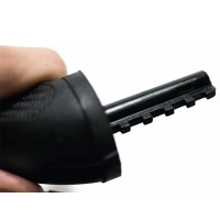 Cadeado Cabo Aço 1,2mx12mm Concept C/ Trava Segredo Preto