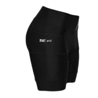 Bermuda Ciclista Be Fast PRO Gel D80 Feminina Tam. GG Preto