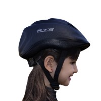 Capacete Ciclismo Bike Infantil Kids Fosco Preto Carbono