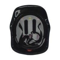 Capacete Ciclismo Infantil Kids Flame KB-08 C/ LED Vermelho