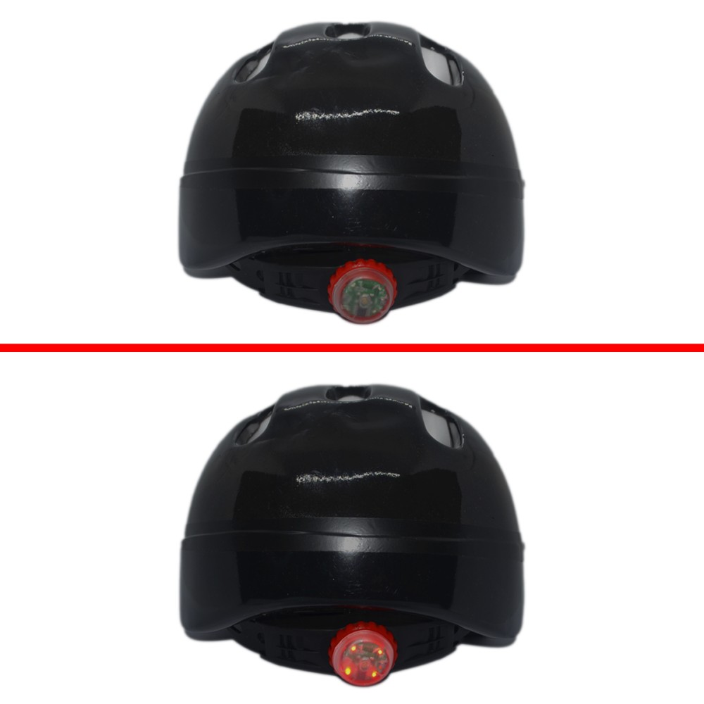 Capacete Ciclismo Infantil Kids Flame KB-11 C/ LED Preto Fire Capacete Ciclismo Infantil Kids Flame KB-11 C/ LED Preto Fire