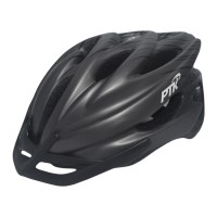 Capacete Ciclismo Adulto Runner Line Grande Preto C/ Grafite