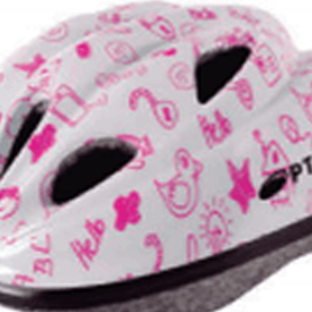 Capacete Ciclismo Infantil Kids Diversao Branco Com Lilas Capacete Ciclismo Infantil Kids Diversao Branco Com Lilas