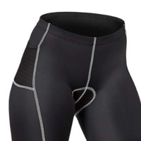 Bermuda Feminina Flex Com Bolso Tamanho G Preto