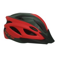 Capacete Ciclismo GTS GWT-012 Super Led Adulto Médio Vermelho
