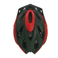 Capacete Ciclismo GTS GWT-012 Super Led Adulto Médio Vermelho