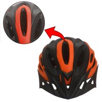 Capacete Ciclismo GTS GWT-012 Super Led Adulto Grande Laranja