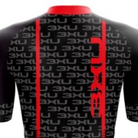 Camisa Ciclismo Refactor Adam Tam. G Preto C/ Vermelho