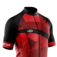 Camisa Ciclismo Refactor Abstract Tam. G Azul C/ Preto