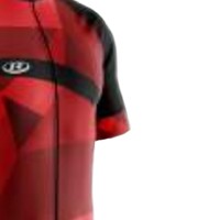 Camisa Ciclismo Refactor Abstract Tam. G Azul C/ Preto