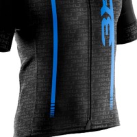 Camisa Ciclismo Refactor Adam Tam. G Preto C/ Vermelho