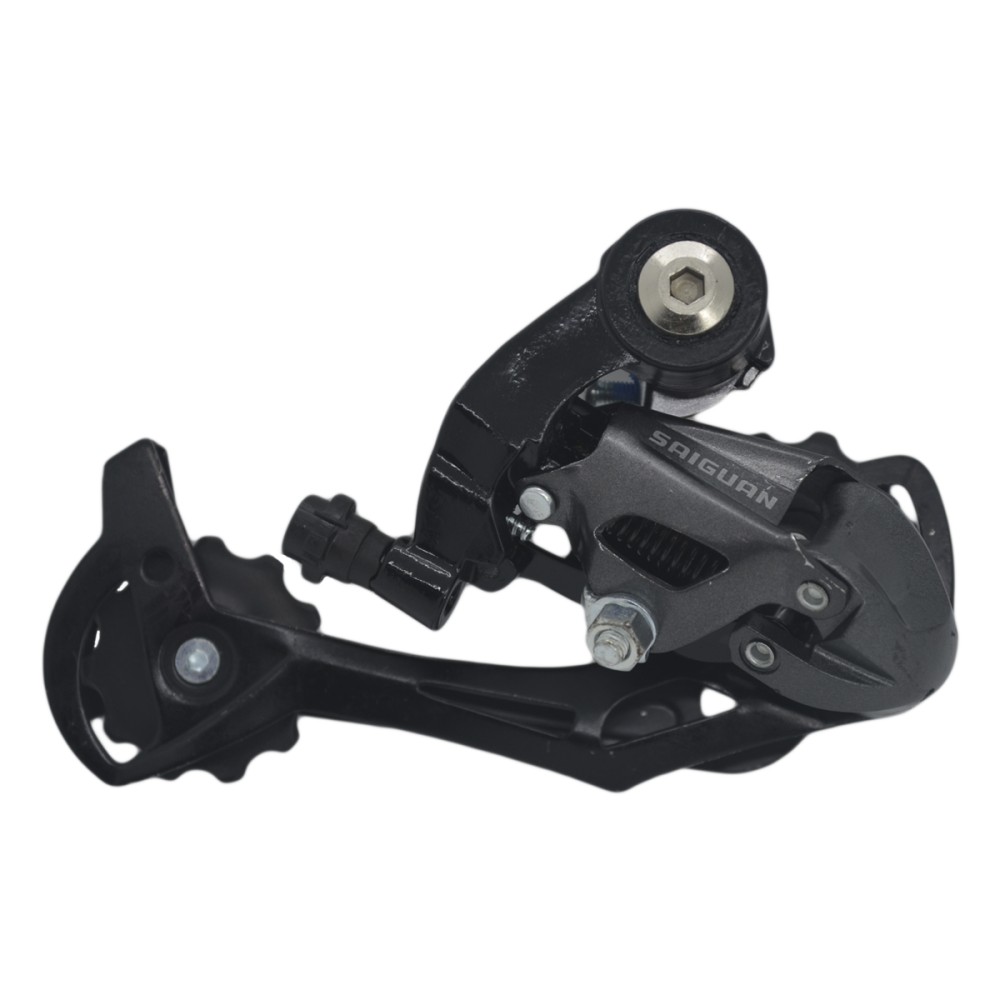 Cambio Traseiro Saiguan HG80A 8V Aluminio Preto