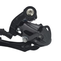 Cambio Traseiro Saiguan HG80A 8V Aluminio Preto