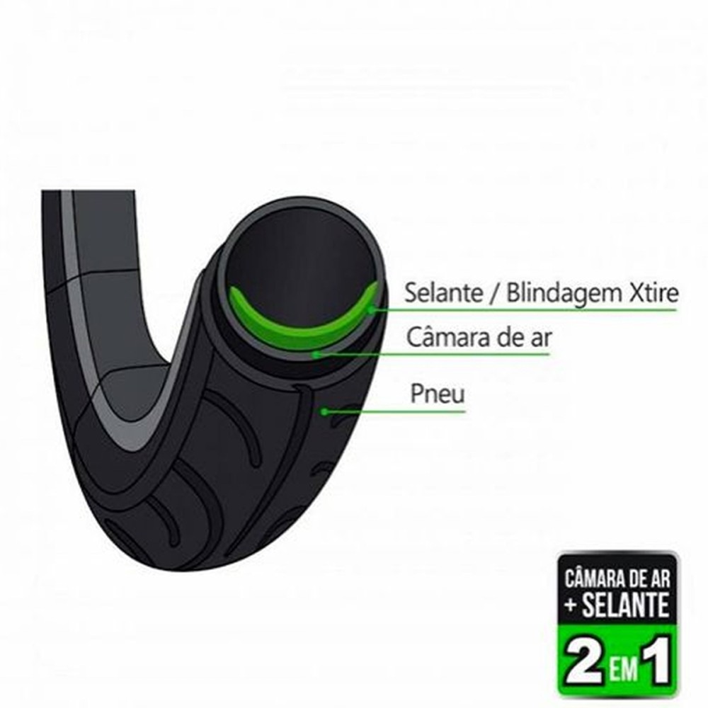 Camara Chaoyang 29x1.75/2.10 Vacinada Slime Bico Grosso Camara Chaoyang 29x1.75/2.10 Vacinada Slime Bico Grosso
