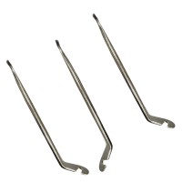 Espatula Aço Bicicleta Tirar Pneus Reta KL9720A 3pcs