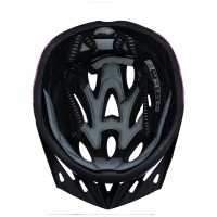 Capacete Ciclismo Adulto RAD7 Concept Led Preto Rosa