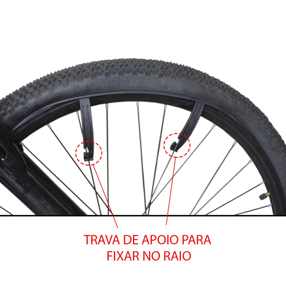 Espatula Nylon Tirar Pneus Bicicleta Curva TR001 2pcs Espatula Nylon Tirar Pneus Bicicleta Curva TR001 2pcs
