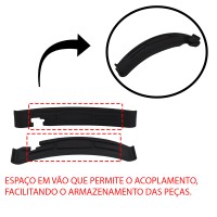 Espatula Nylon Tirar Pneus Bicicleta Curva TR001 2pcs