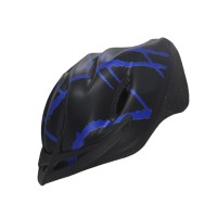 Capacete Ciclismo Bike Adulto Podium Grande Preto Azul