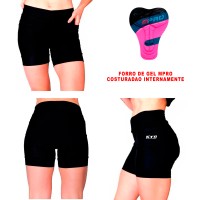 Bermuda Ciclismo Bike KTR PRO Gel D80 Feminina P a XG