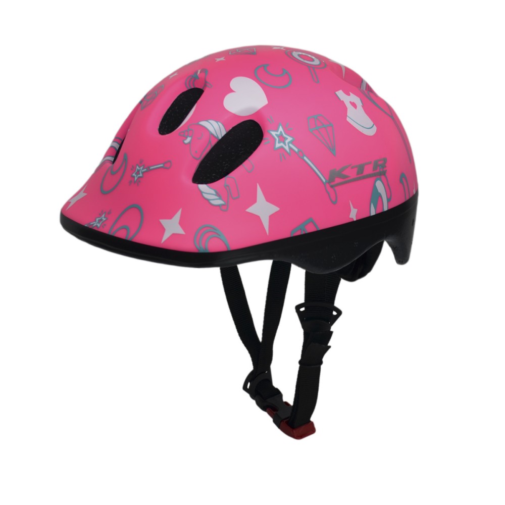Capacete Ciclismo Bike Infantil Baby C/ Regulador Rosa Unic