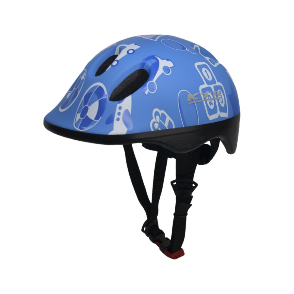 Capacete Ciclismo Bike Infantil Baby C/ Regulador Azul Toys