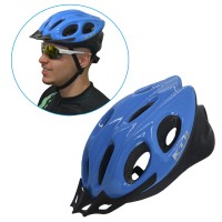 Capacete Ciclismo Bike MTB/SPEED Adulto Flash Azul C/ Ajuste