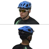Capacete Ciclismo Bike MTB/SPEED Adulto Flash Azul C/ Ajuste