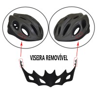 Capacete Ciclismo Bike MTB/SPEED Adulto Flash Grafite Ajuste