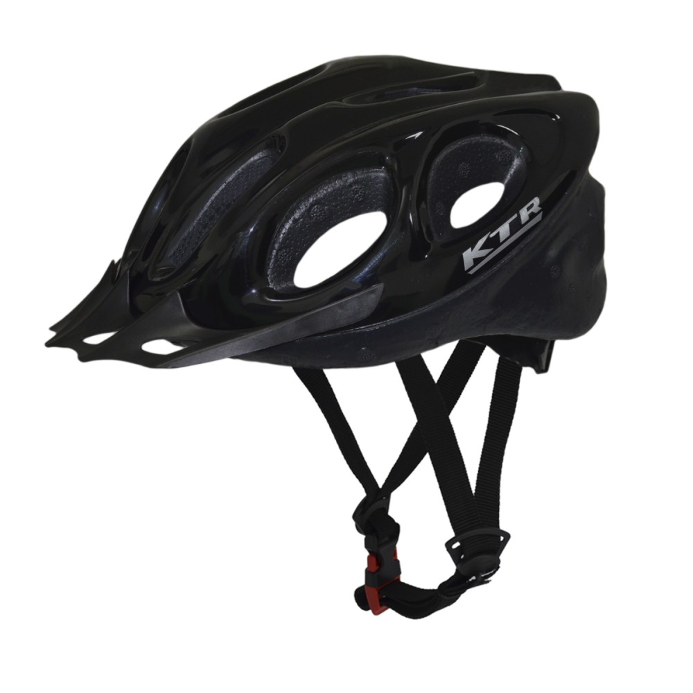Capacete Ciclismo Bike MTB/SPEED Adulto Flash Preto C/Ajuste