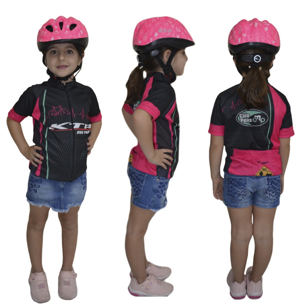 Capacete Ciclismo Bike Infantil Kids Diversao Rosa Branco Capacete Ciclismo Bike Infantil Kids Diversao Rosa Branco