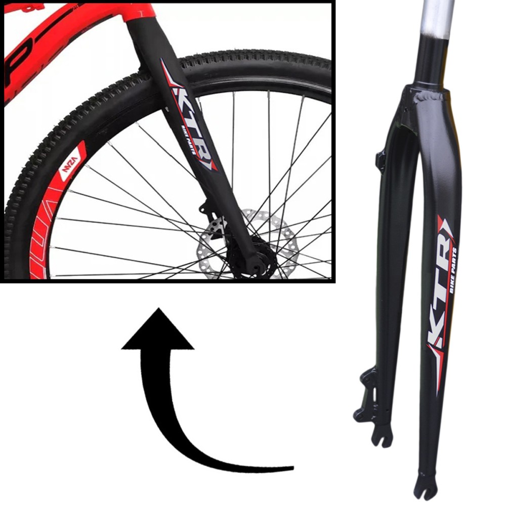 Garfo 29 Mtb/Speed Rigido AHead Disco KTR Ultra Special Pret
