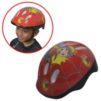 Kit Proteção Infantil Capacete+Joelheira+Cotoveleira -Verm