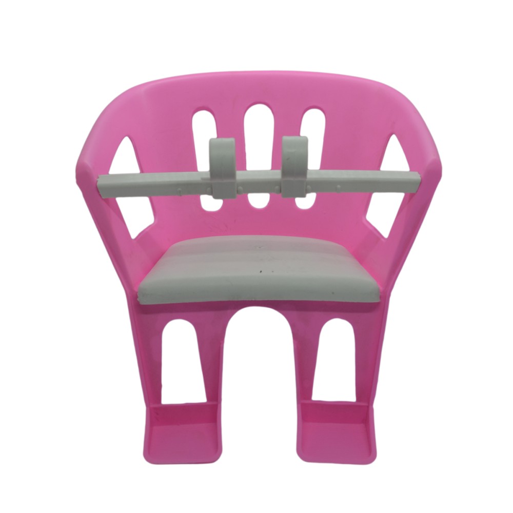 Cadeirinha Boneca Baby P/ Bicicleta Infantil Alive Rosa Bco Cadeirinha Boneca Baby P/ Bicicleta Infantil Alive Rosa Bco