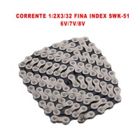 Corrente 1/2x3/32 Fina Index SWK-51 6v/7v/8v Cromada