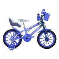 Cadeirinha Boneca Alive Bicicleta Traseira Baby Roxo Estrela