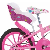 Cadeirinha Boneca Alive Bicicleta Infantil Traseira Baby Cor