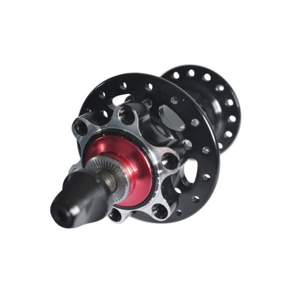 Par de Cubos DT/TR Rolamentado K7 Disco Alum SHIFT 32F Preto Par de Cubos DT/TR Rolamentado K7 Disco Alum SHIFT 32F Preto